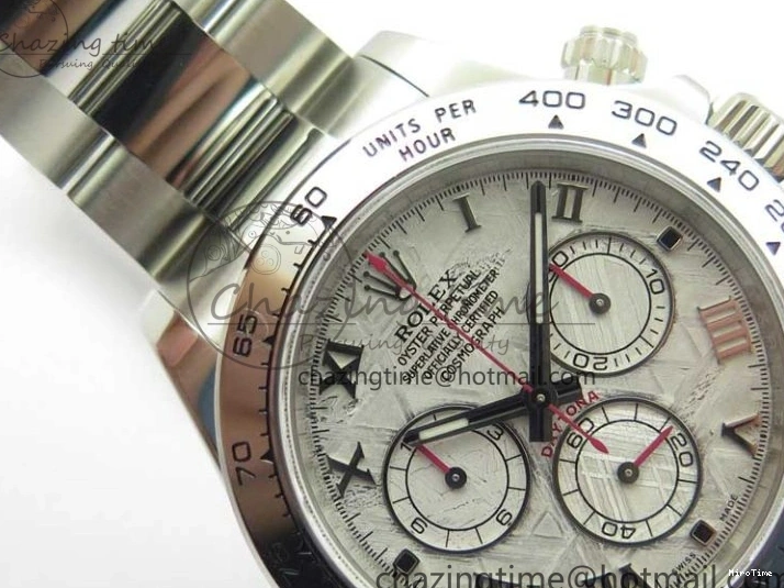 MiroTime 0504 ZeroBulk Daytona 116509 ‘Meteorite’ Noob 1:1 Best Edition 904L SS Case and Bracelet SA4130 V 2608